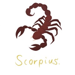 12星座_イラスト_さそり座