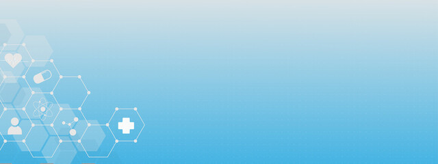 flat icons in medicine, medical, health, cross, healthcare decoration for flyers