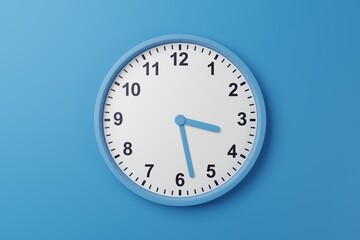 03:28am 03:28pm 03:28h 03:28 15h 15 15:28 am pm countdown - High resolution analog wall clock...