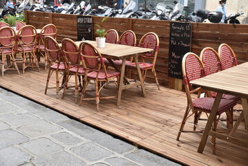 Terrasse éphémère à Paris