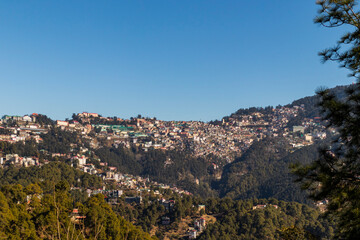 Panoramic view of Shimla, Himachal