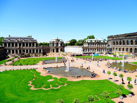 Zwinger and Old Masters Picture Gallery, Dresden
