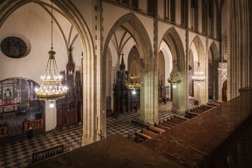 Wnętrze Bazyliki Dominikanów pw. Świętej Trójcy w Krakowie © Michal45