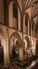 Wnętrze Bazyliki Dominikanów pw. Świętej Trójcy w Krakowie © Michal45