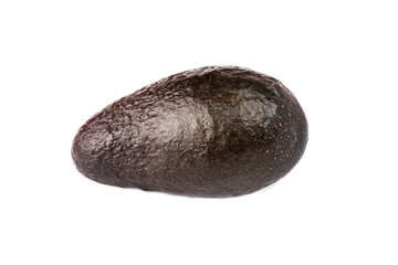 Avocado isolated on white background. Avocado close-up.