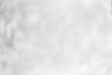 White blur abstract background. bokeh christmas blurred beautiful shiny Christmas lights 