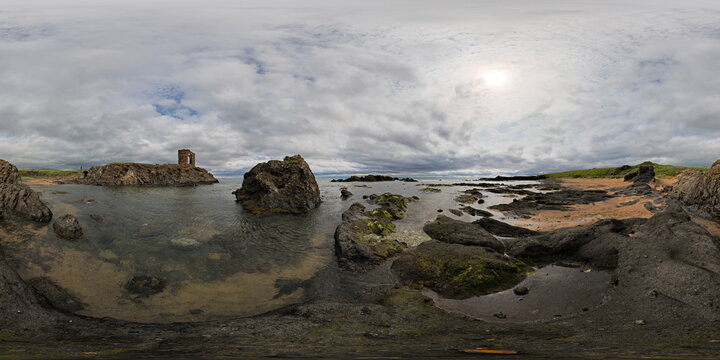 Shore, Lady Anstruther's Tower, Elie