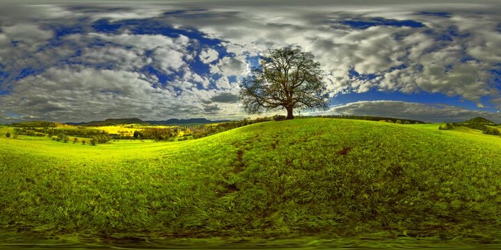 Reutlingen, Bronnweiler, vantage point Friedenslinde, Swabian alb 9317