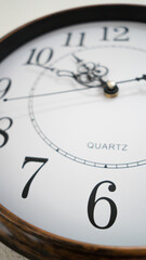 Ziffernblatt Uhr Zeiger