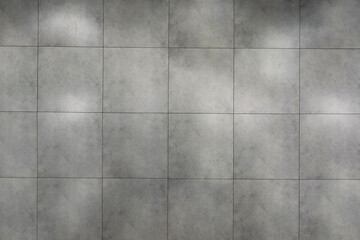 stone and ceramic floor tiles texture, view from above