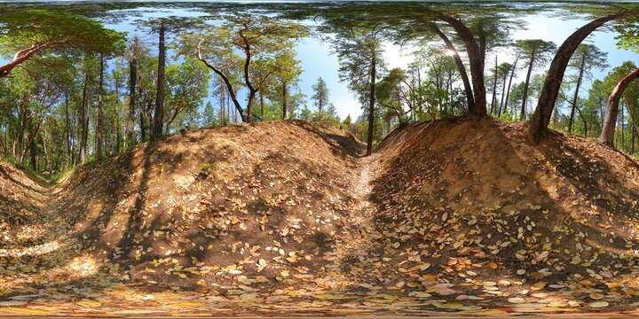 Gin Lin Trail - hydraulic mining ditches [2]