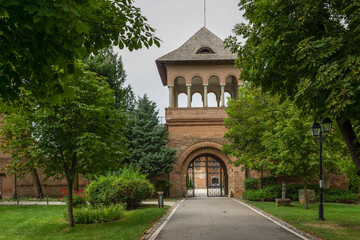 Naklejka premium Mogosoaia Palace near city of Bucharest, Romania