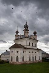 Cathedral of St. Michael the Archangel (1792—1806) in Monastery of the Holy Archangel Michael in the ancient Russian city of Yuryev-Polsky