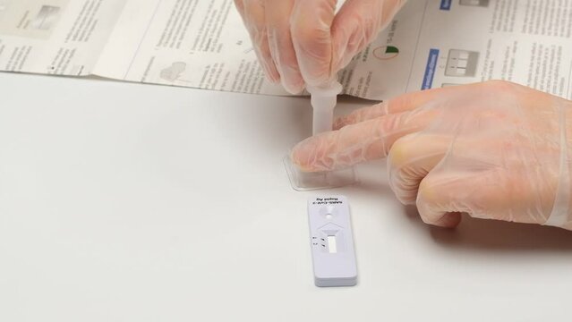 staps to implement a rapid test at home 