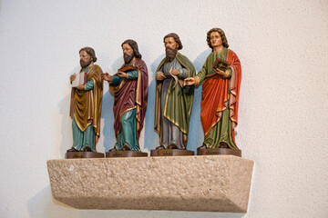 Heiligenfigur in Kirche - katholisch - Oberschwaben - Propheten
