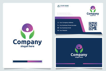 fresh,relaxation, logo design and business card