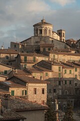 Fototapeta na wymiar Scorcio di Capranica Prenestina - Roma - Lazio - Italia