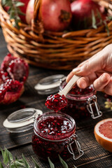 pomegranate jam