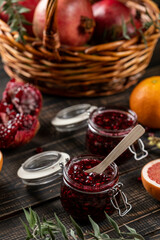 pomegranate jam