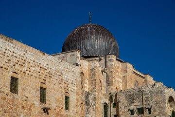 Fototapeta na wymiar Al-Aqsa Mosque in jerusalem