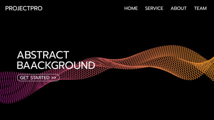 Vector template abstract background