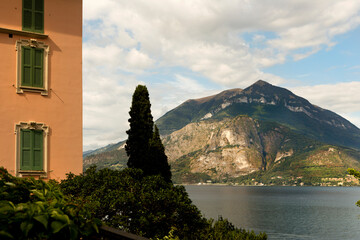 View to Monte Crocione in Lake Como