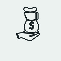 Bride vector icon illustration sign  