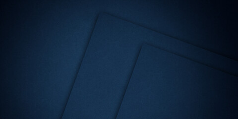 Abstract dark blue shape with different shades	
