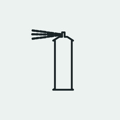 Spray vector icon illustration sign 