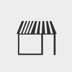 Showcase vector icon illustration sign 