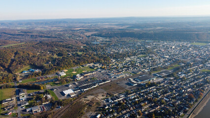 Fototapeta premium aerial view