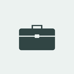 briefcase vector icon illustration sign