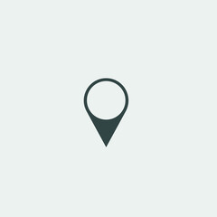 location vector icon illustration sign