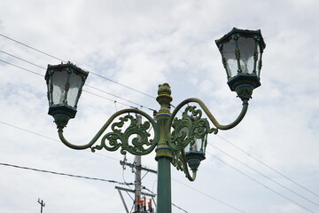 old street lamp