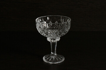 crystal vase for food
