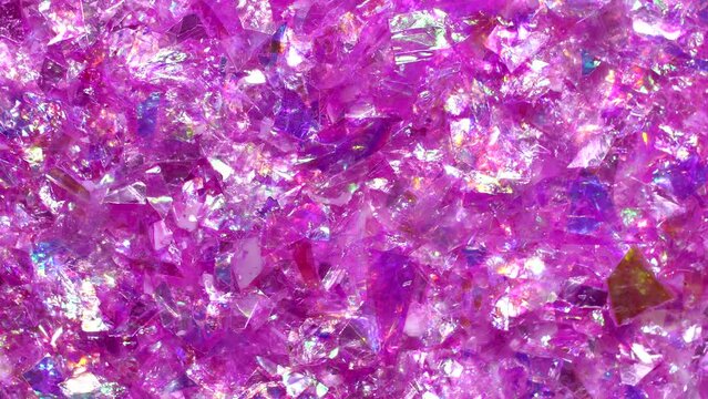Shining pink texture, rotation background 