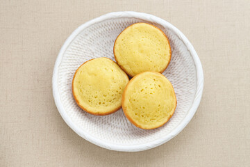 Bika Ambon (Tapioca sponge cake), Indonesian traditional snack. Selected focus.

