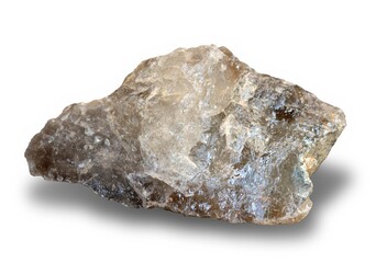 jade stone isolated on white