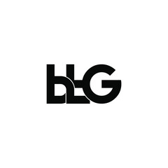 btg letter original monogram logo design