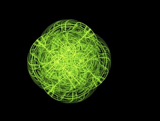 Imaginatory fractal abstract background Image