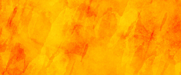 abstract orange background, Yellow cement or concrete wall texture and background, Old concrete wall fragment.