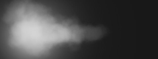 smoke abstract or fog in mist and steam with air space and light effect at night in magic black dark concept background