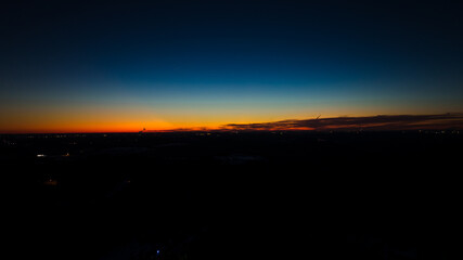 sunset over the mountains blackthorn