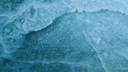 氷のような緑色の素材　緑の氷　シャーベット