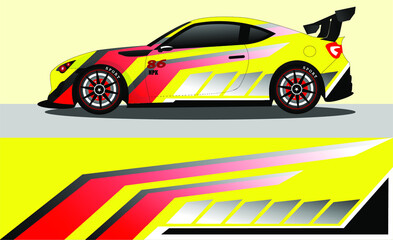 Fototapeta premium car wrap abstract racing graphic background for vinyl wrap and stickers