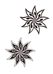 トライバル フラワー