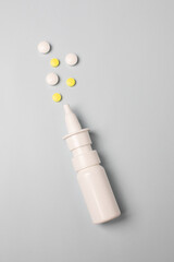 Nasal spray for the treatment of respiratory diseases. Virus protection.