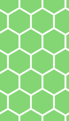 seamless pattern of hexagons