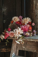 Fototapeta na wymiar rustic florals