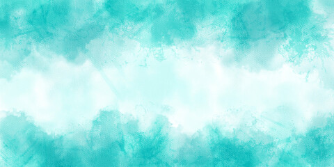 Hand painted abstract art blue watercolor background. Abstract blue sky Water color background, Illustration, texture for design. abstract watercolor background for paper textures backgrounds and web.